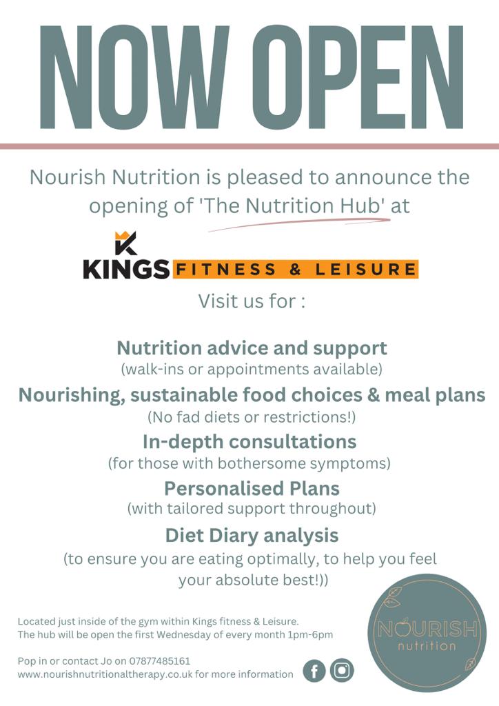 Nutrition Hub Kings Fitness & Leisure